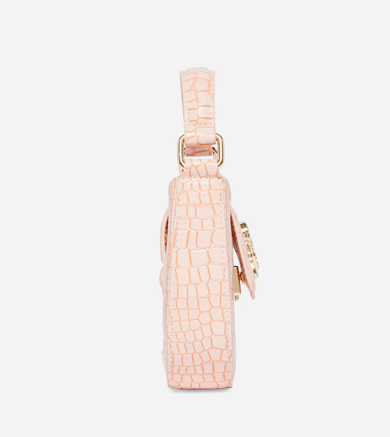 BAYVA Monogram Detail Crossbody Bag