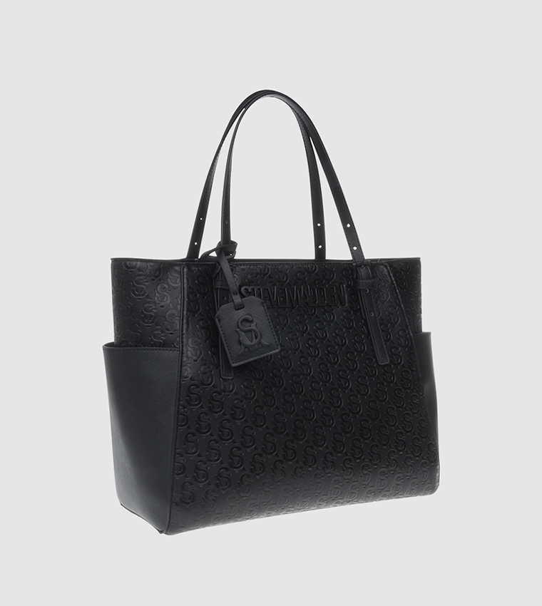 Buy Steve Madden BEBONIE Logo Detailed Tote Bag In Black | 6thStreet UAE