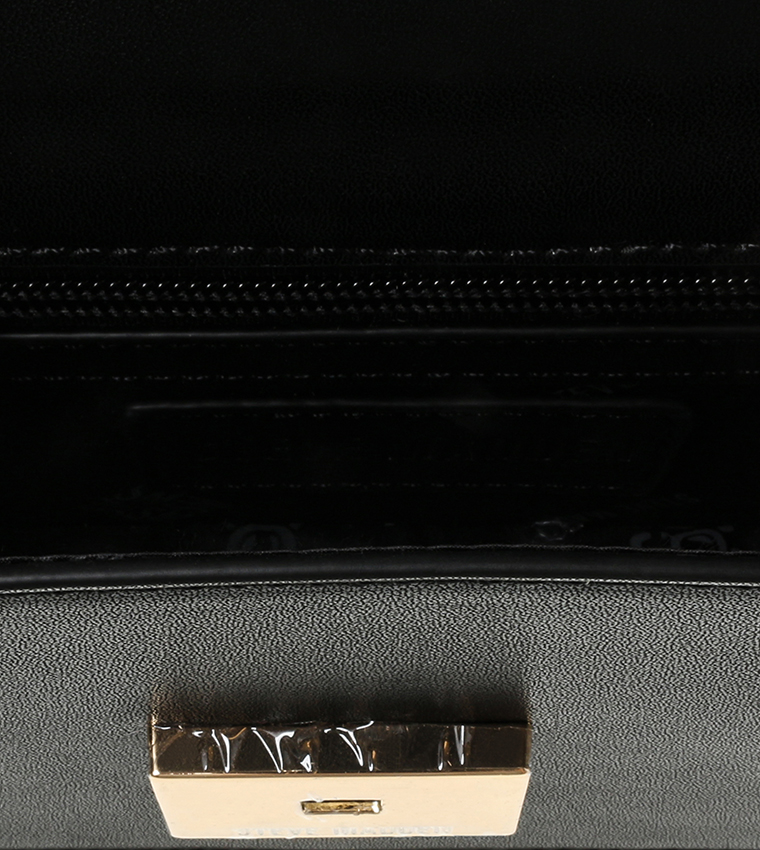 BINSTANT Metal Accent Crossbody Bag