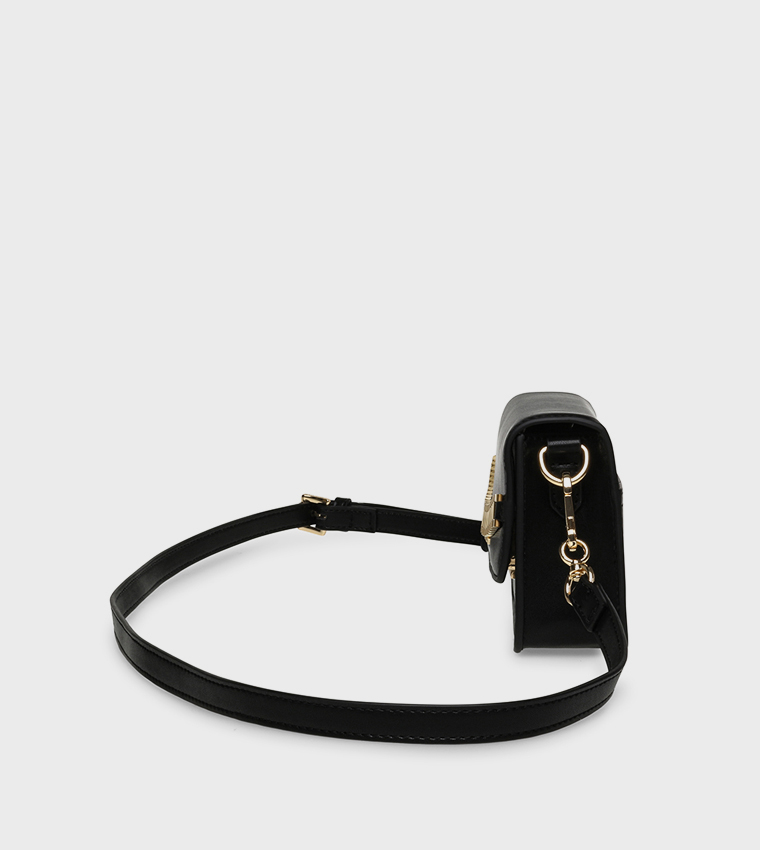 BINSTANT Metal Accent Crossbody Bag