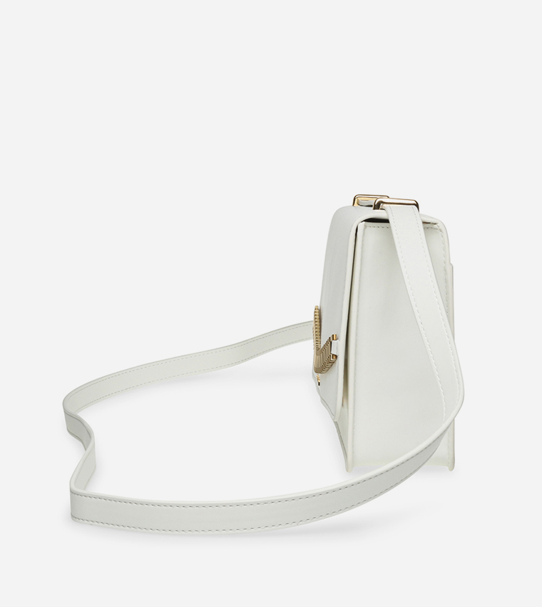 BINSTANT Metal Accent Crossbody Bag