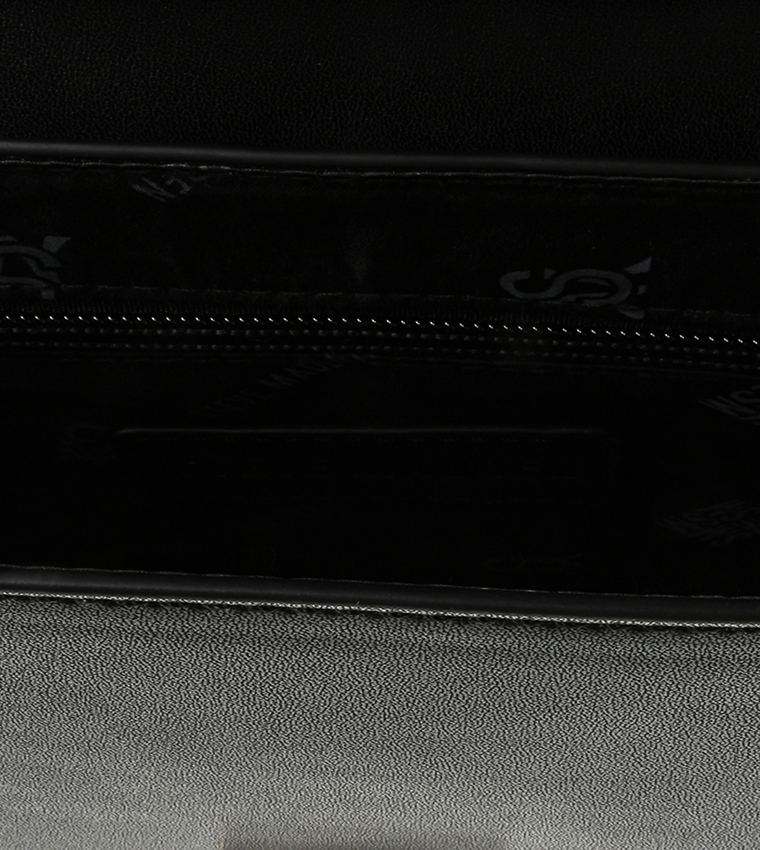 BMOMENT Metal Accent Top Handle Bag