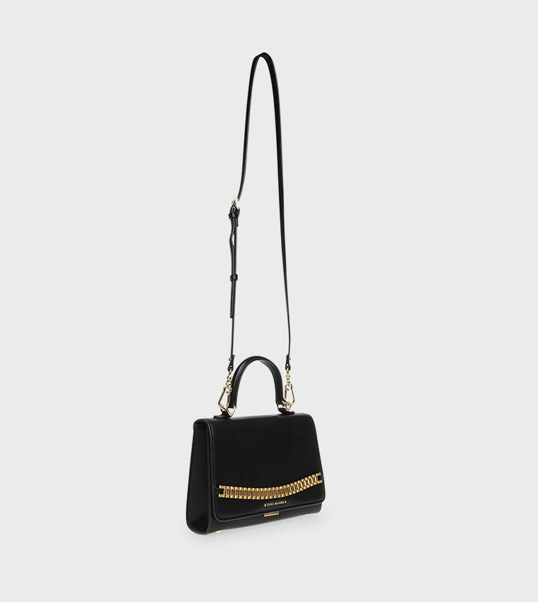 BMOMENT Metal Accent Top Handle Bag