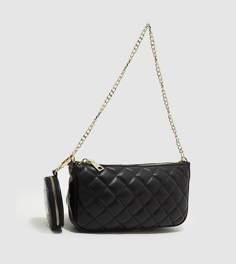 Buy Steve Madden Black BURGENTL Medium Cross Body Bag for Women