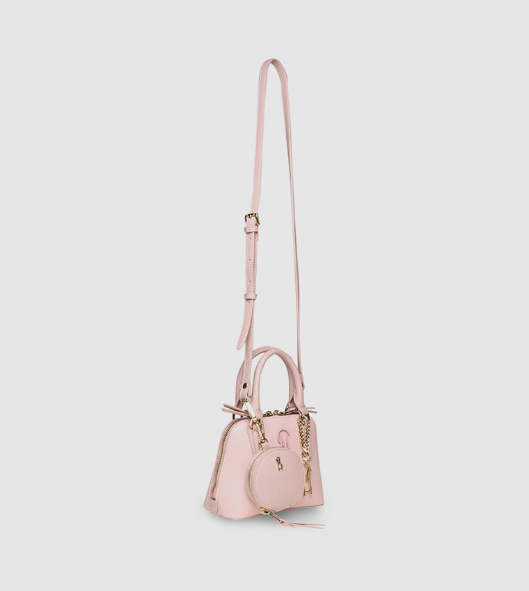 BRULING Logo Detail Mini Satchel Bag with Sling