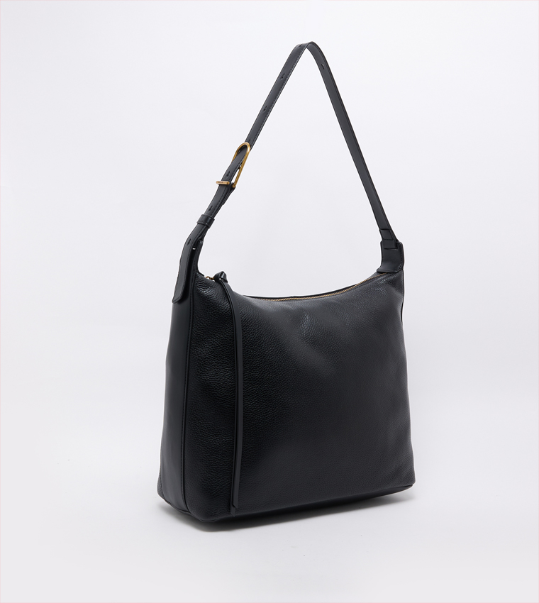 HANA Textured Shoulder Bag