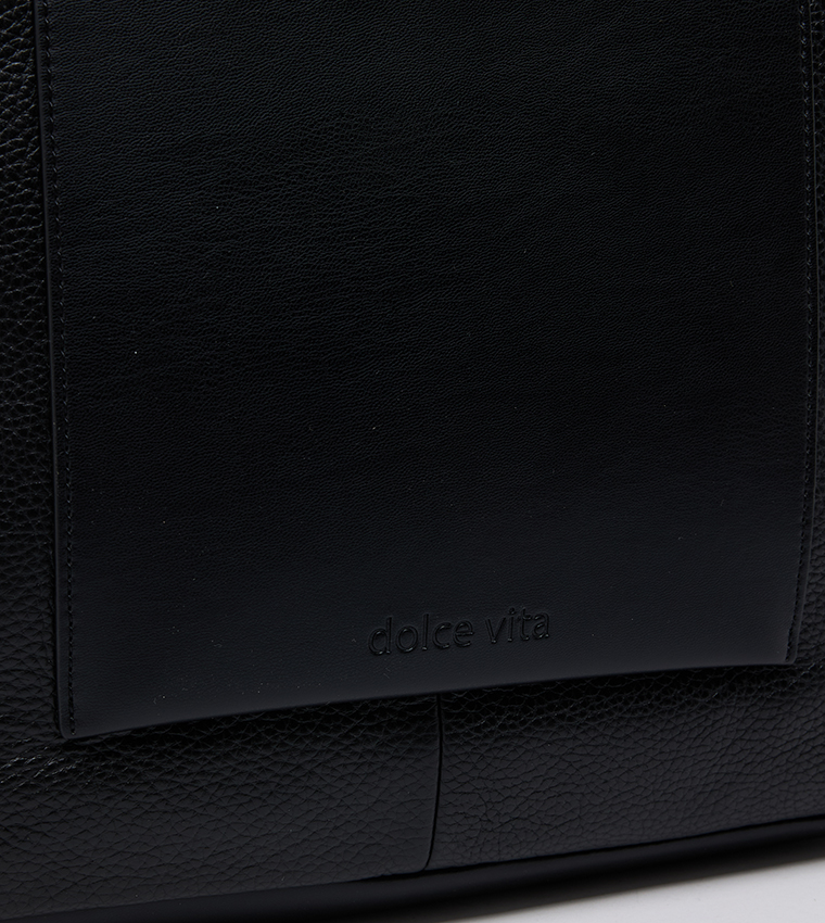 HANA Textured Shoulder Bag