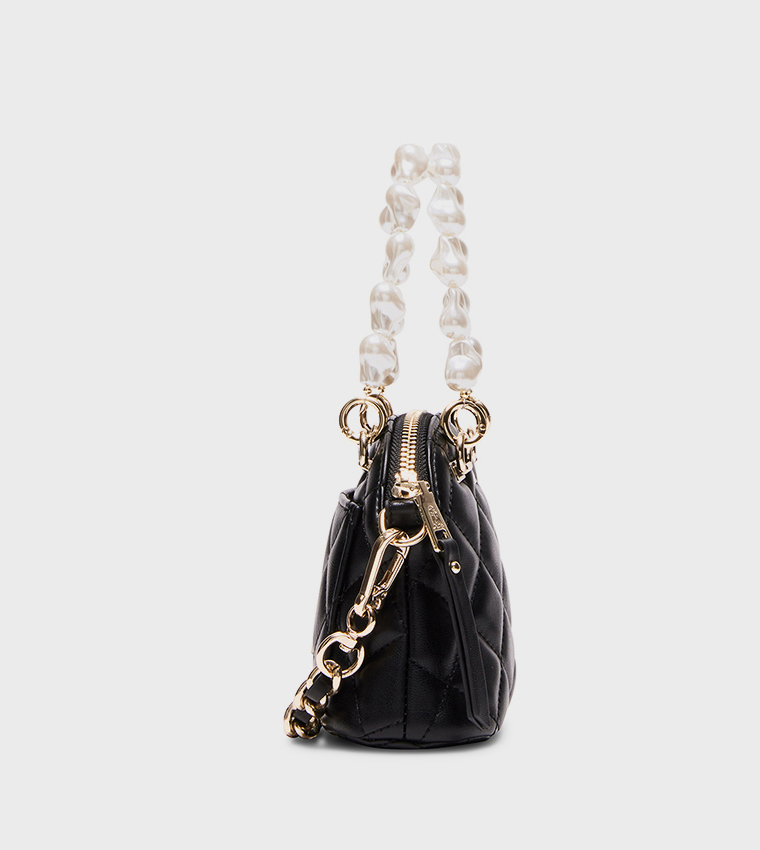 BCONNIE Quilted Double Handle Crossbody Bag