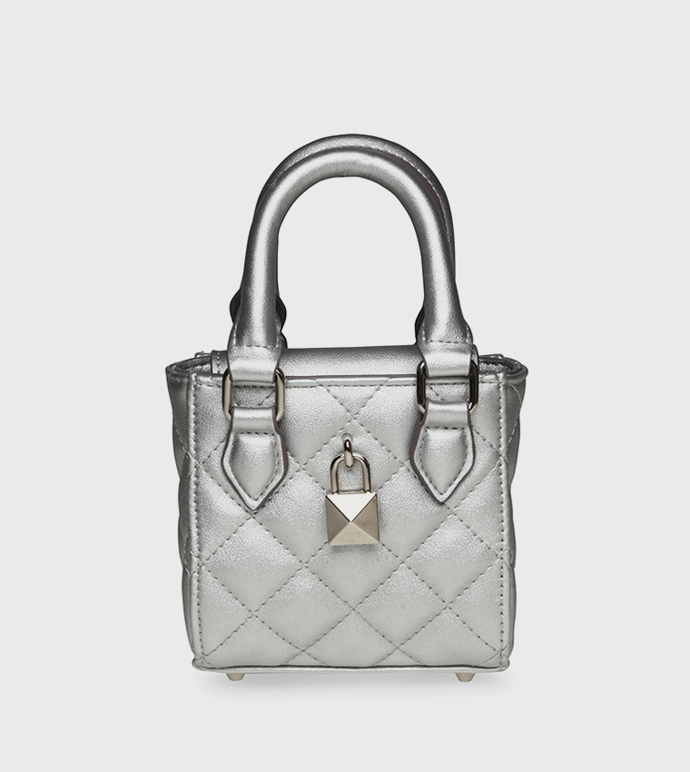 Steve madden cheap silver bag