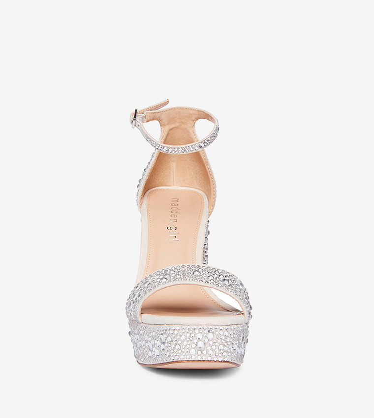 Madden girl glitzie hot sale platform sandal