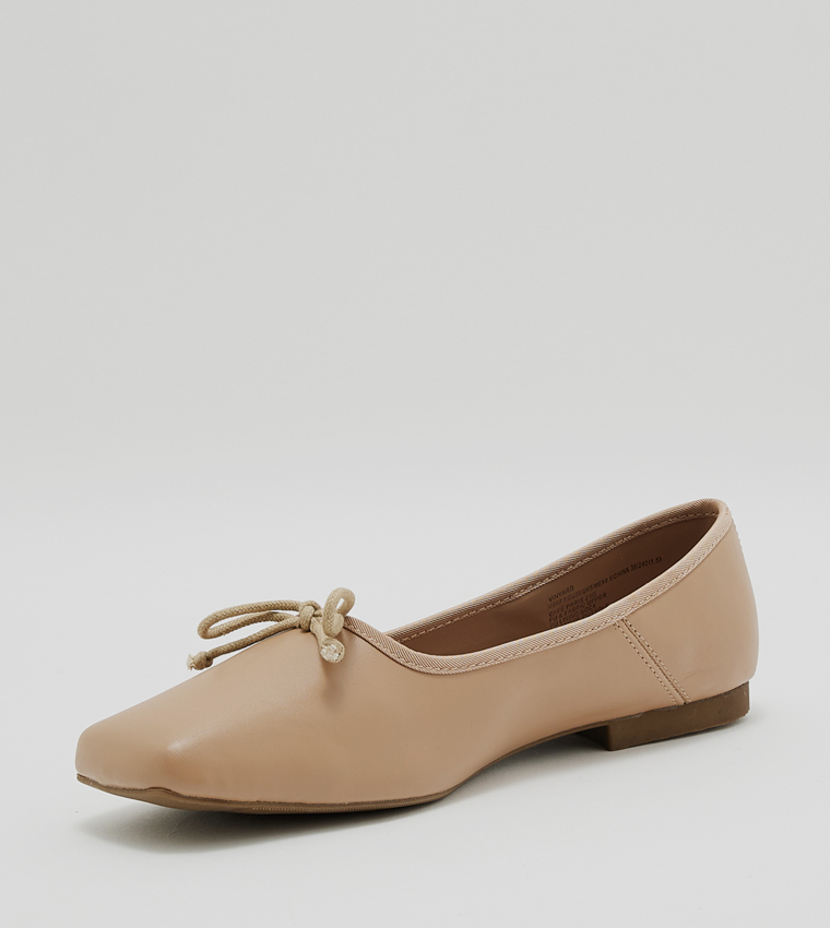 VINYARD Bow Detail Ballerinas