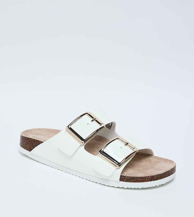 BODIEE Double Strap Comfort Sandals
