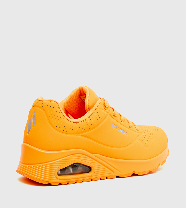 UNO Logo Detail Lace-Up Sneakers