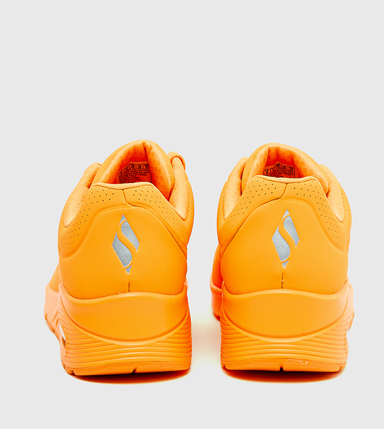 UNO Logo Detail Lace-Up Sneakers