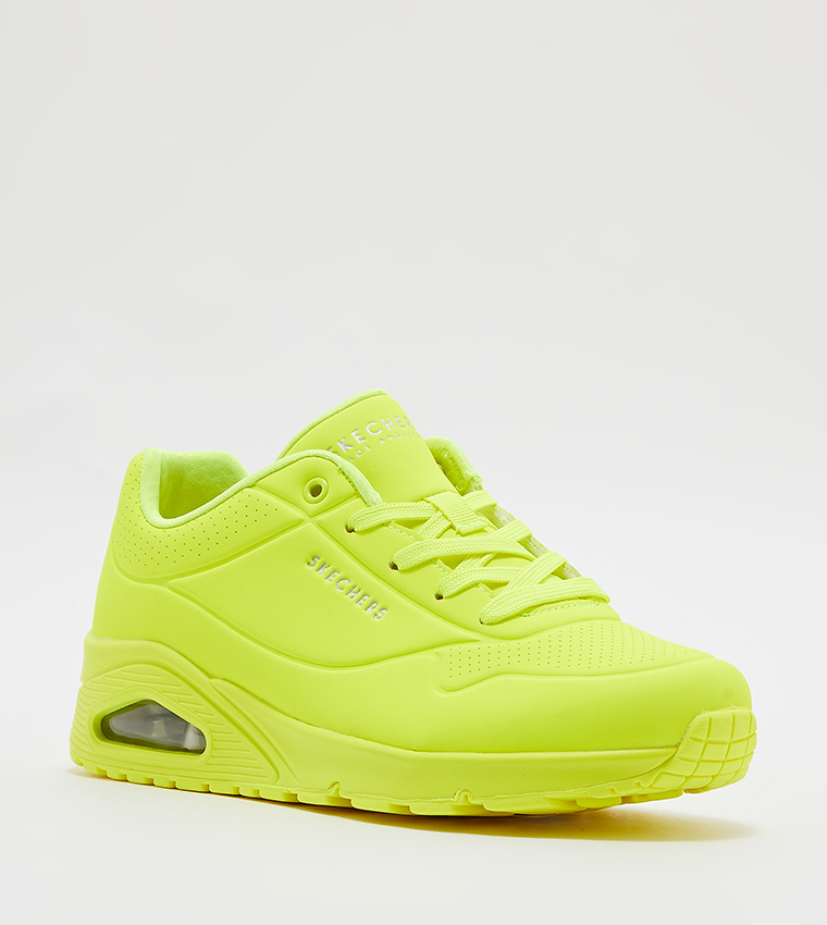 Skechers best sale neon shoes