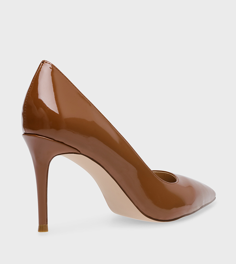 Steve madden brown outlet pumps