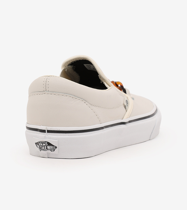UA Classic Slip-On Shoes White