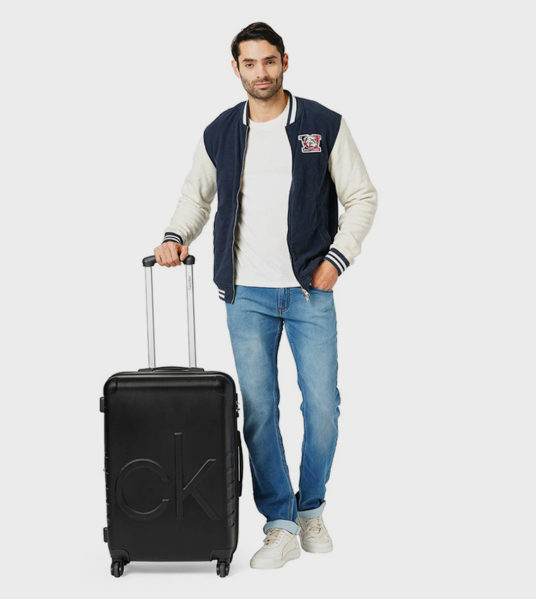 حقيبة بعجلات ميدتاون تور متوسطة الحجم منقوشة، 45 سم