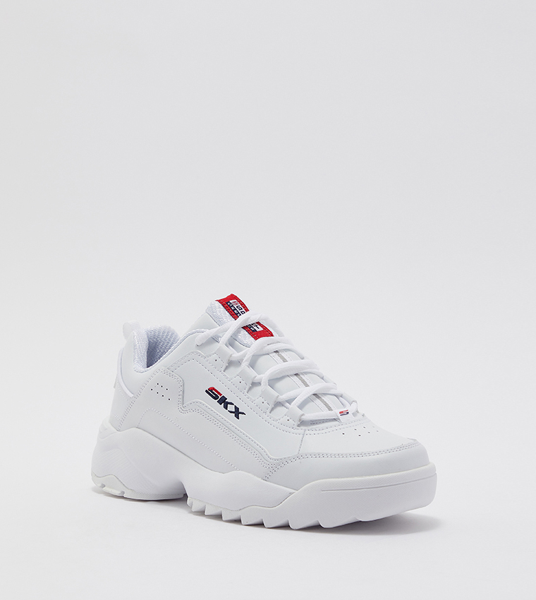 Buy Skechers Evero Mid Top Sneakers White In White 6thStreet UAE