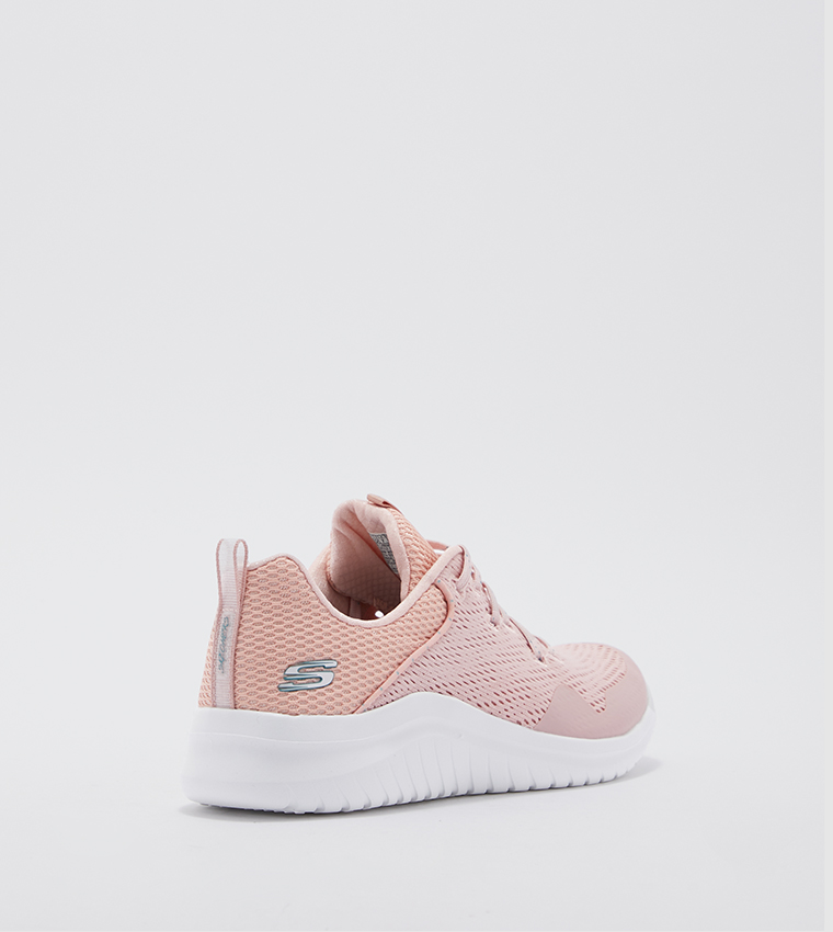 Buy Skechers Ultra Flex Mid Top Sneakers In Pink 6thStreet