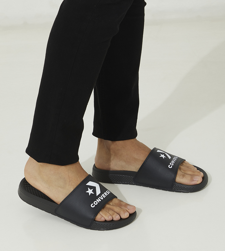 Round Toe All Star Slides