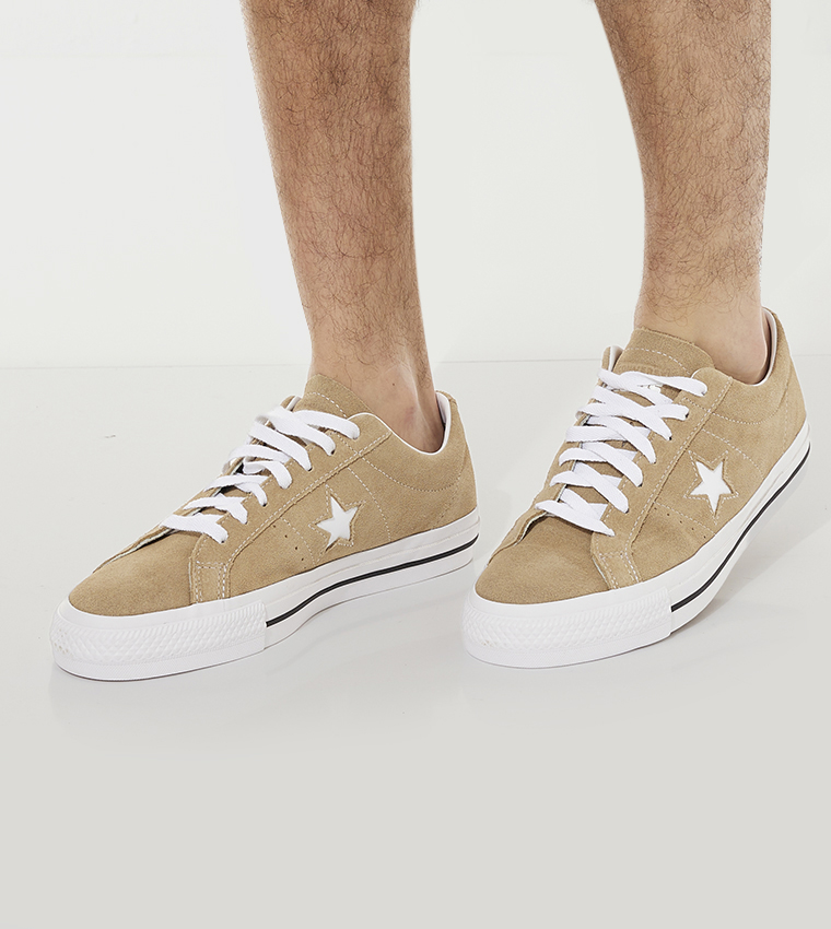 One star suede low top outlet sneaker