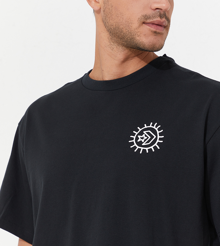 Inverted Desert Graphic Printed T-Shirt