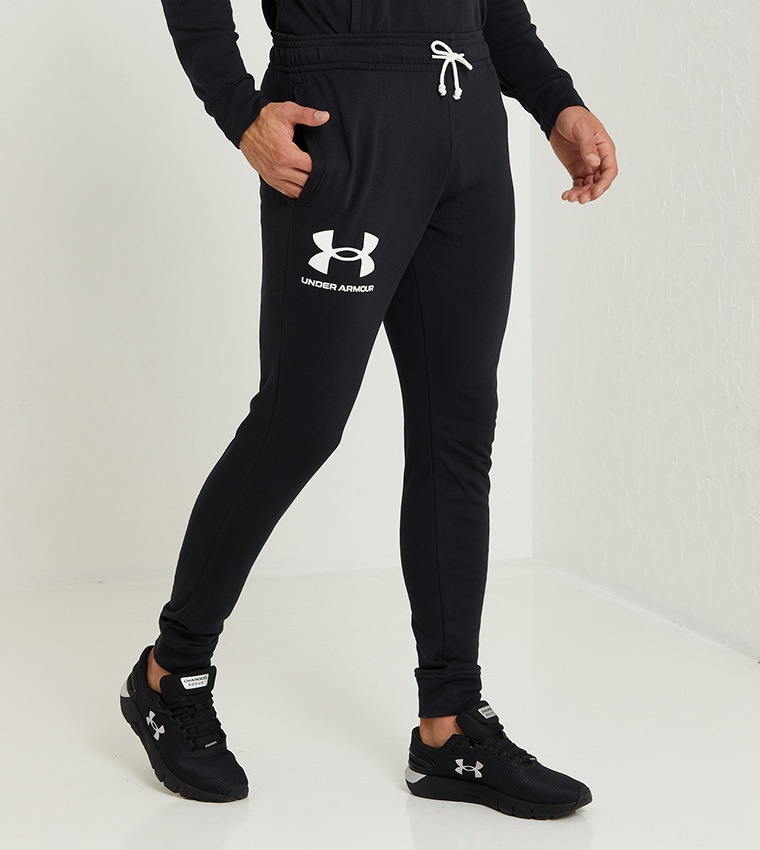 Buy Under Armour UA Rival Terry Jogger In Black