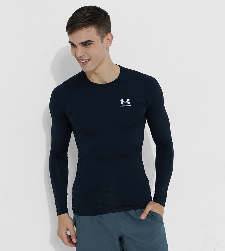 Buy Under Armour Heatgear Armour Compression T Shirt In Black