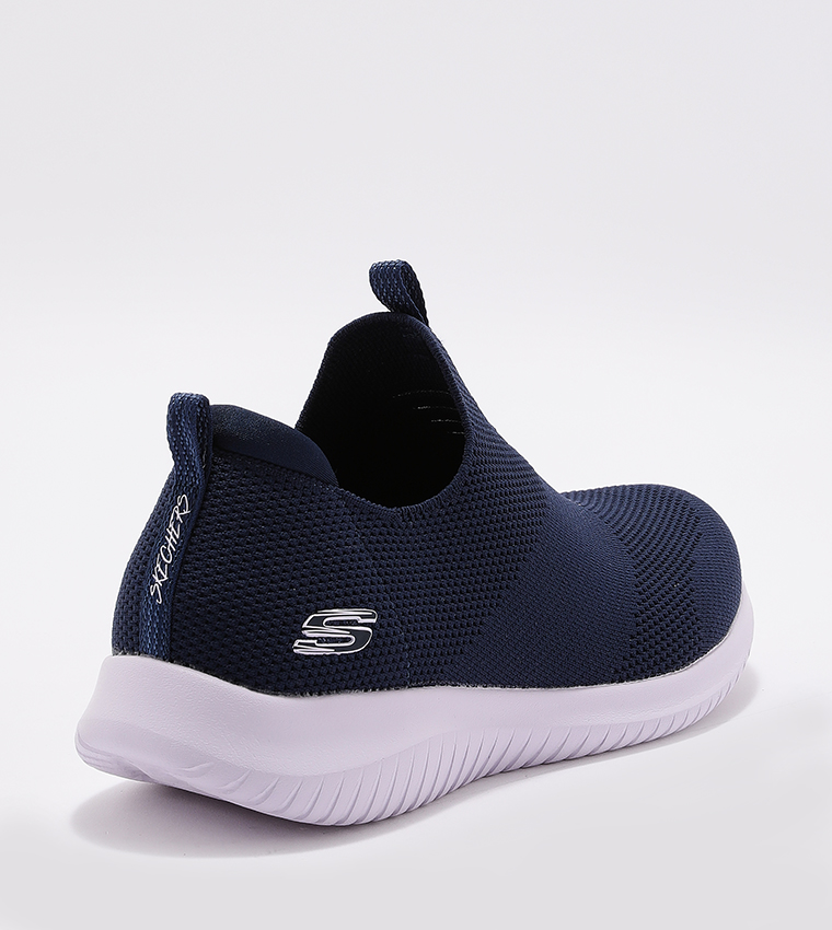 Skechers ultra flex first take outlet navy