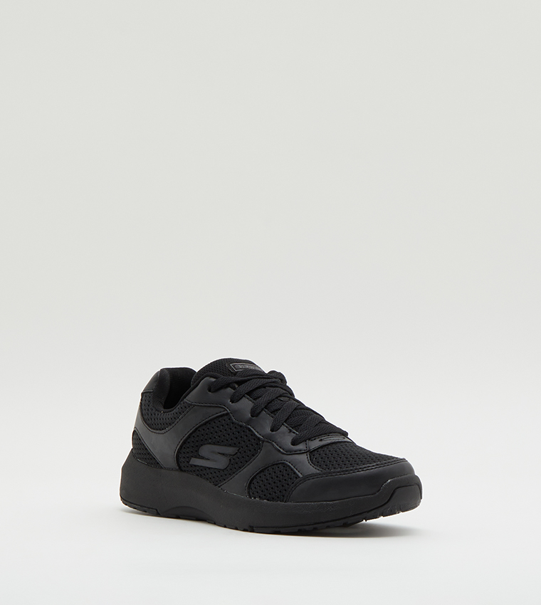 Round Toe Low Top Sneakers