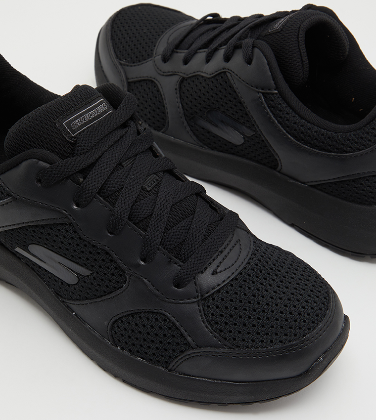 Round Toe Low Top Sneakers