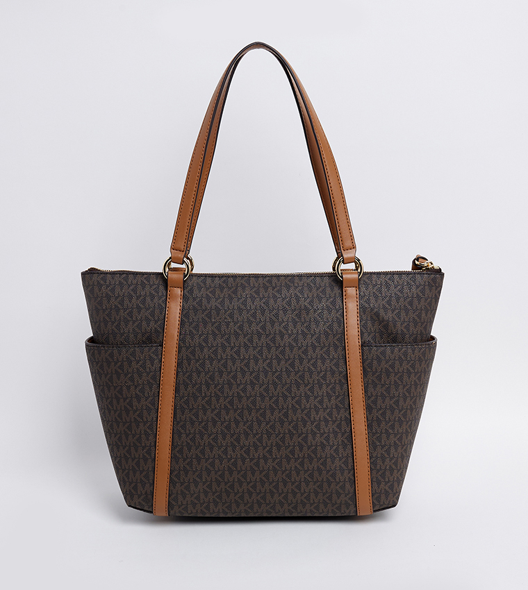 MIRELLA Monogram Patterned Satchel Bag