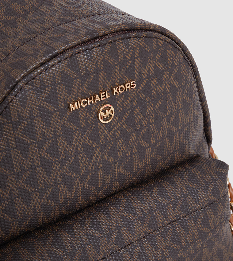 SLATER Monogram Patterned Backpack