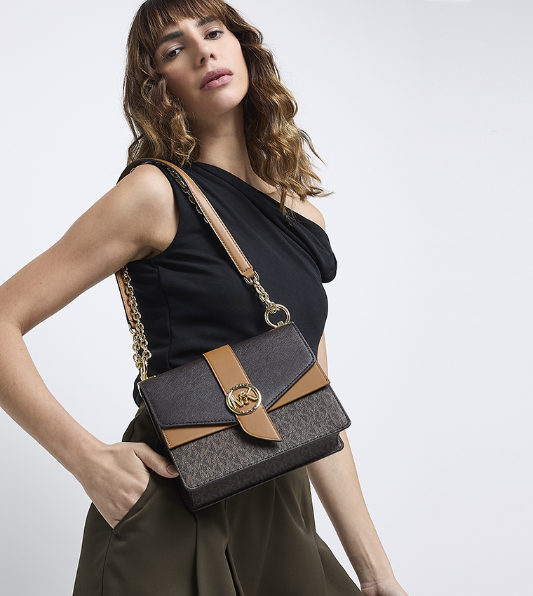 Color Block Crossbody Bag