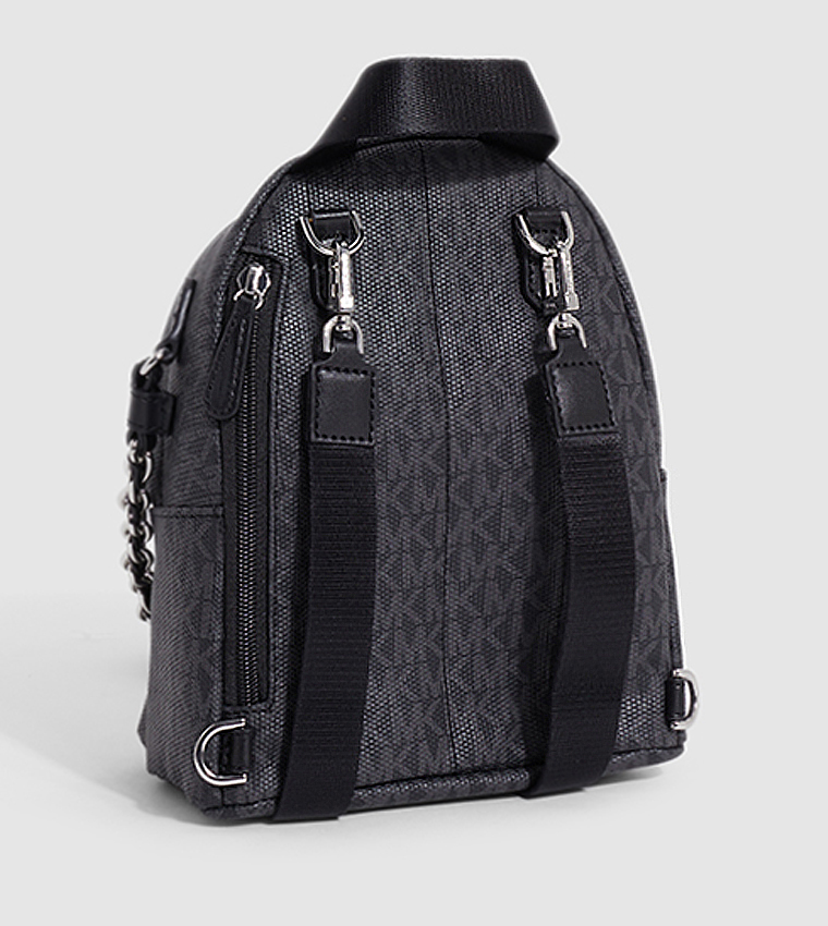 SLATER Monogram Patterned Backpack