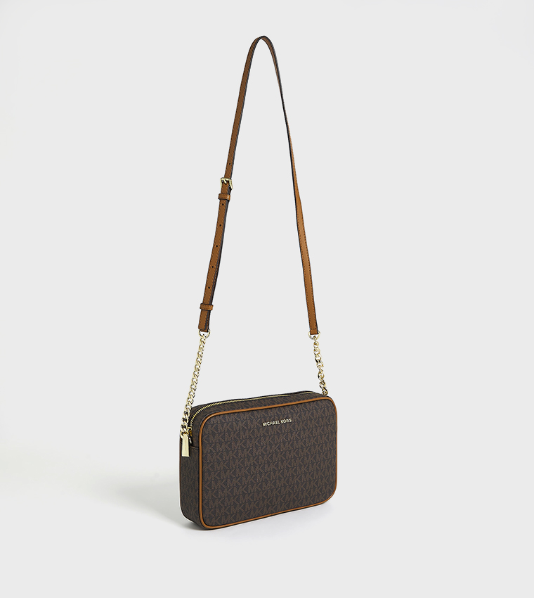 Monogram Patterned Camera Bag
