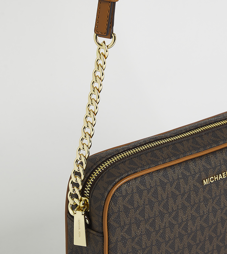 Monogram Patterned Camera Bag