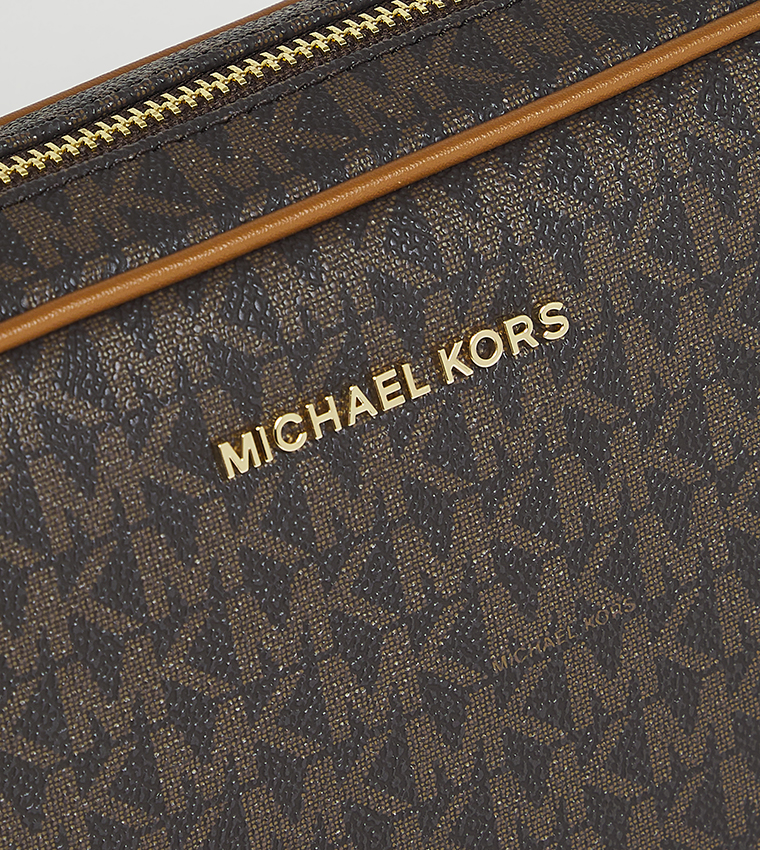 Monogram Patterned Camera Bag