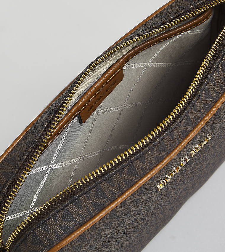 Monogram Patterned Camera Bag