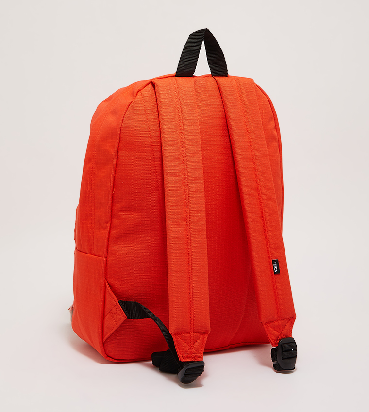 Orange 2025 vans backpack