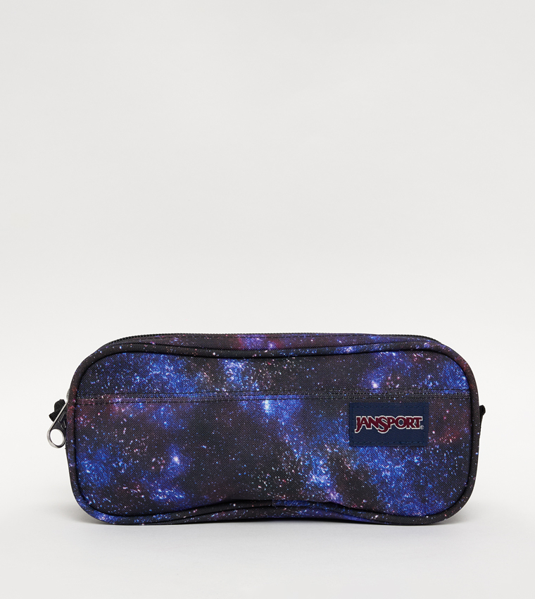 Printed Zip Closure Pencil Pouch