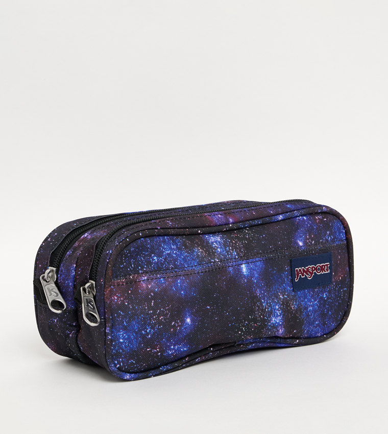 Printed Zip Closure Pencil Pouch