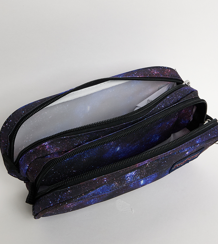 Printed Zip Closure Pencil Pouch