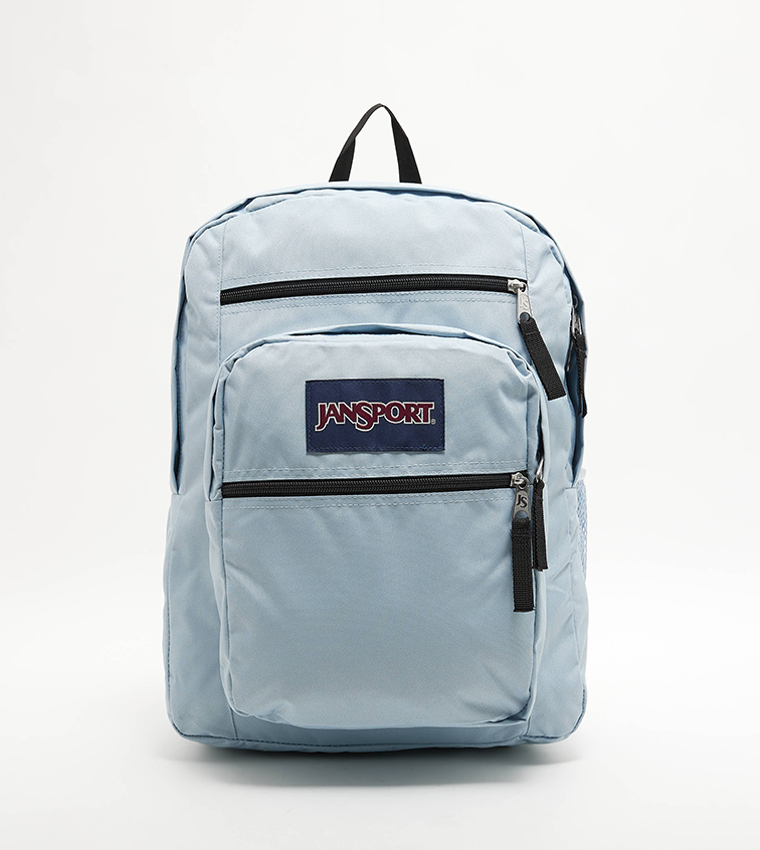 Buy Jansport Logo Badge Zipper Backpack In Blue 6thStreet UAE