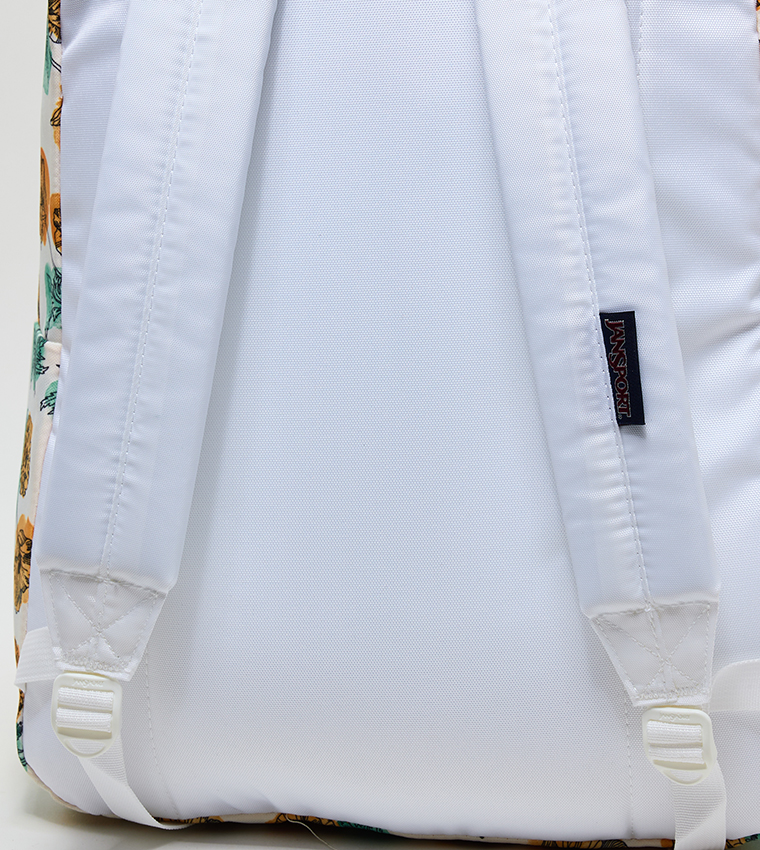 Floral Printed Front Pocket Backpack