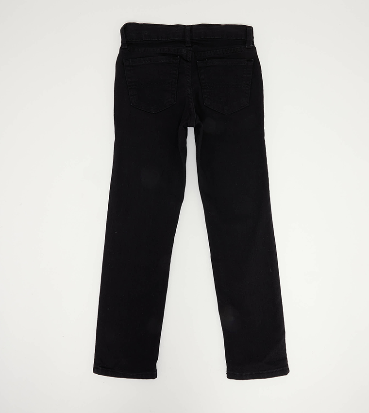 Boys Stretch Straight Fit Jeans