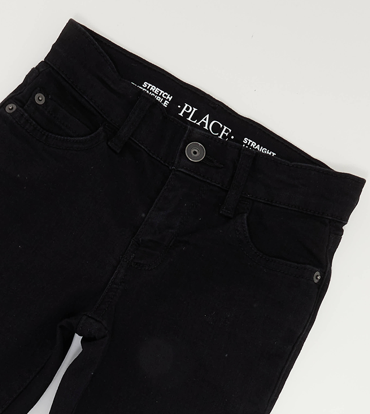 Boys Stretch Straight Fit Jeans