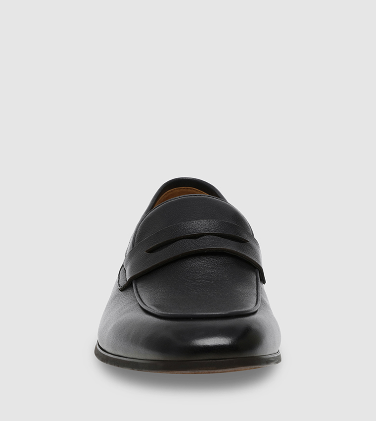 Buy Steve Madden ZOLDER Penny Loafers In Black | 6thStreet UAE