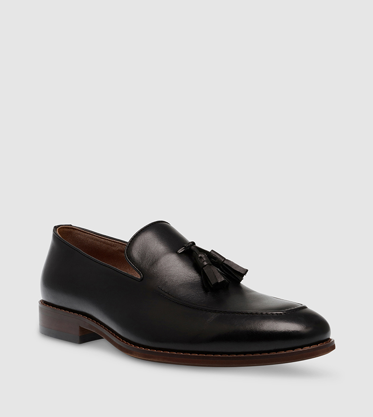 Tassel store loafer black